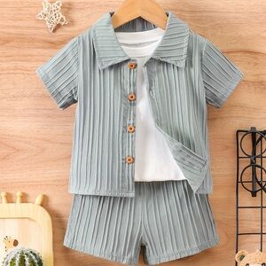 Kids Gray Pajama Set